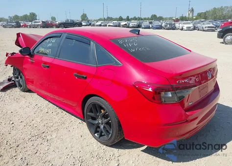 2022 Honda Civic Sport from USA, damaged, VIN 2HGFE2F5XNH585006